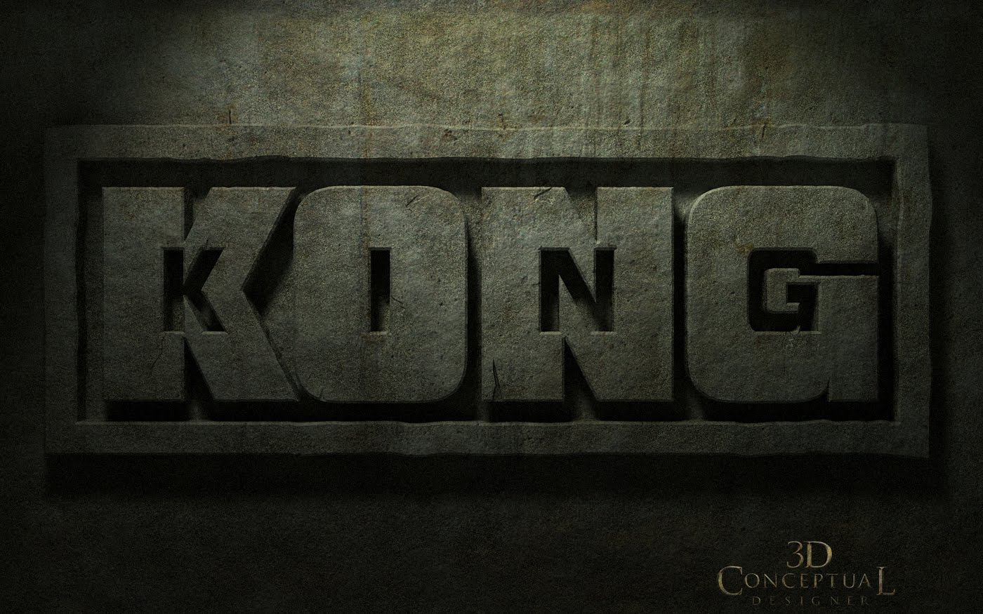 3DconceptualdesignerBlog: Project Review: King Kong 2005- 3D Logo Designs PART I